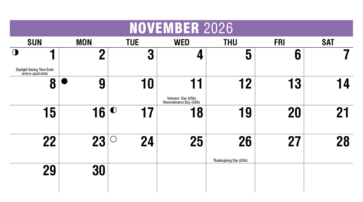 Galleria Homes Promotional Desk Calendar- 2026